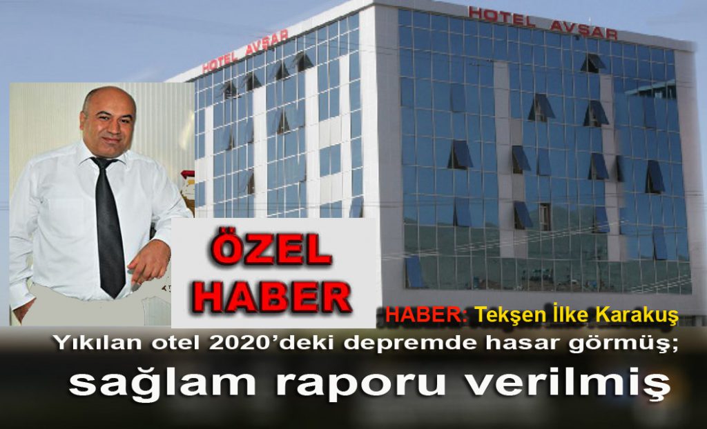 Yerle bir olan Avşar otel’de kaç kişi vardı