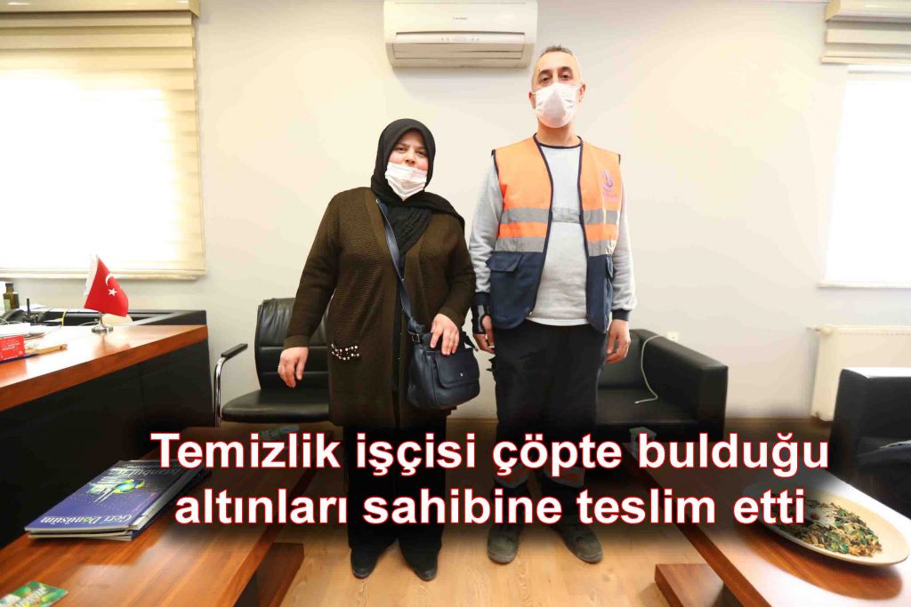 ltınları sahibine teslim etti