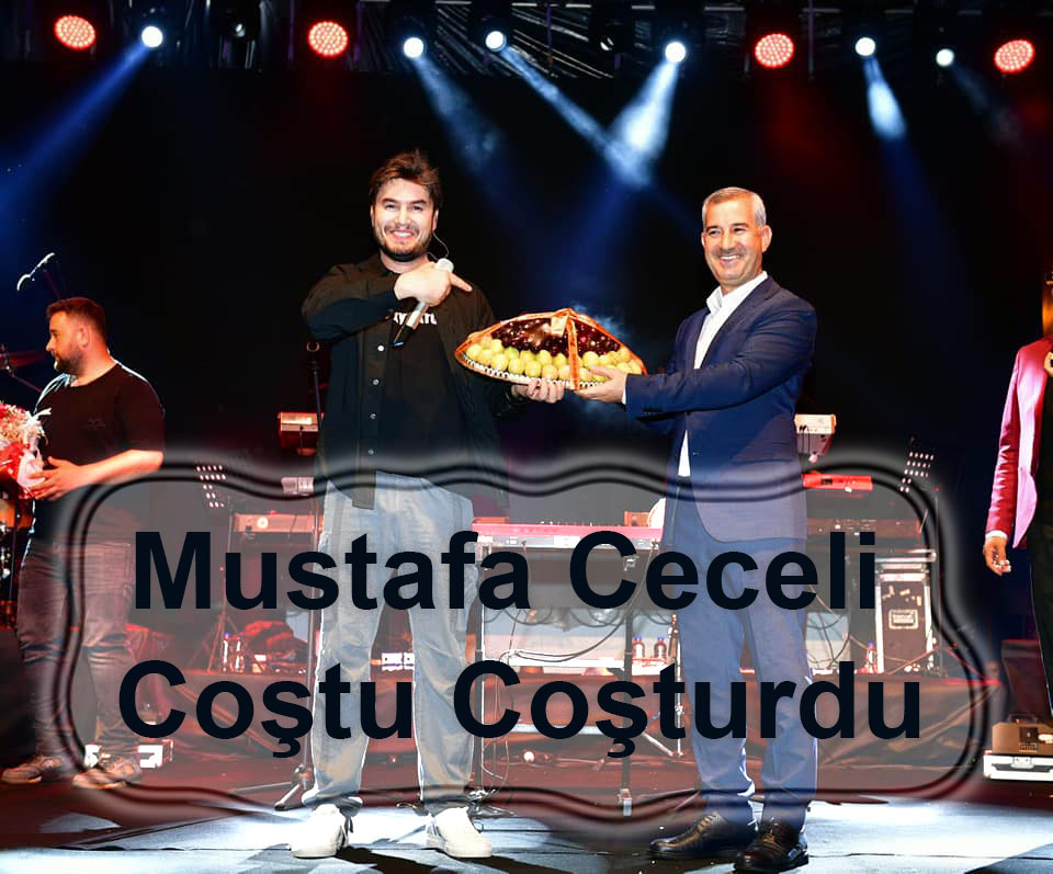 ÜNLÜ SANATÇI MUSTAFA CECELİ’NİN KONSERİNİ YAKLAŞIK 40 BİN KİŞİ İZLEDİ