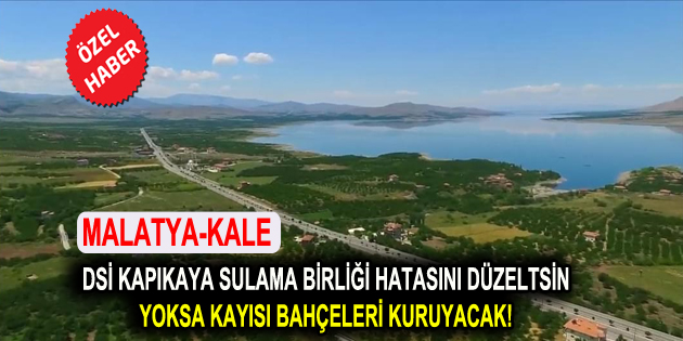 Kale’li Çiftçi Henüz Deprem Yaralarını Sarmadan Bu Seferde DSİ’den Darbe Yedi
