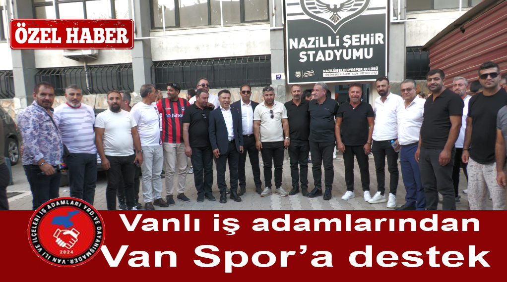 İstanbul’daki Vanlı iş adamlarından Van Spor’a destek