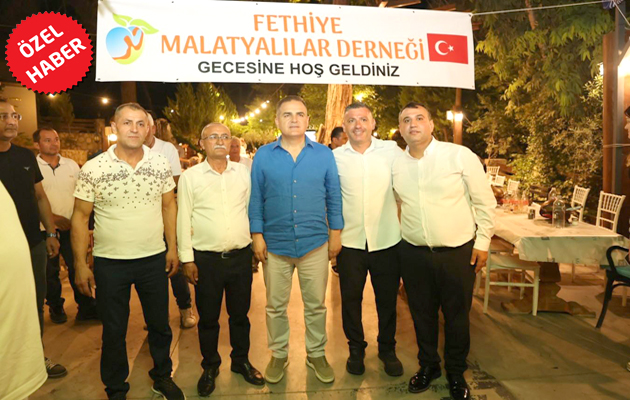 Muğla Fethiye’de Malatyalılar Gecesi Düzenlendi