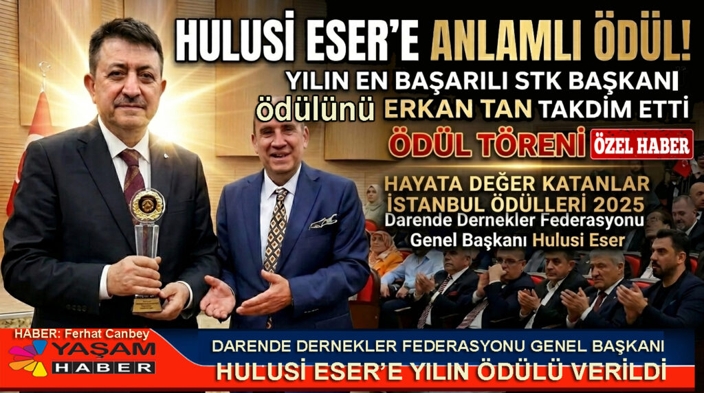 HULUSİ ESER’E ANLAMLI ÖDÜL