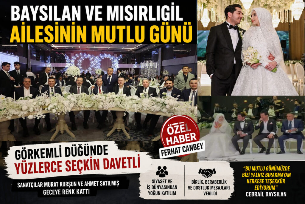 BAYSILAN VE MISIRLIGİL AİLESİNİN MUTLU GÜNÜ