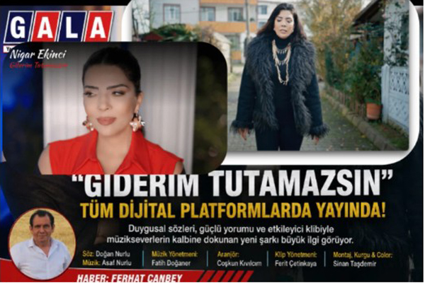 Nigar Ekinci “Giderim Tutamazsın” İle Dinleyicisiyle Buluştu