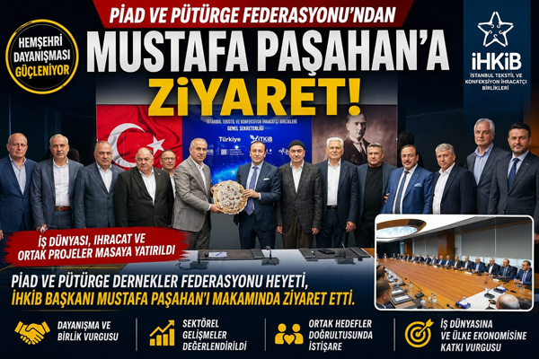 PİAD VE PÜTÜRGE FEDERASYONU’NDAN MUSTAFA PAŞAHAN’A ZİYARET