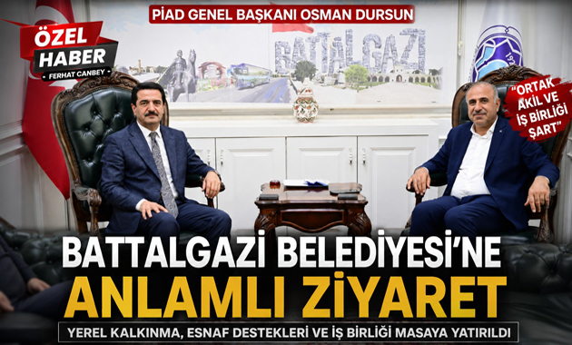 PİAD’dan Battalgazi Belediyesi’ne Anlamlı Ziyaret